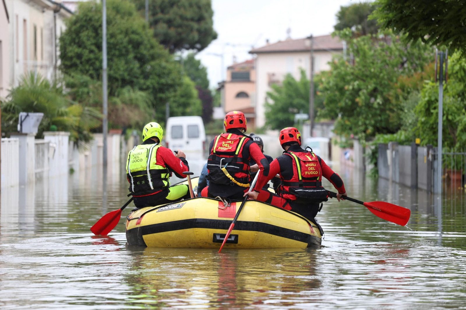 Alerta roja en el norte de Italia por temor a inundaciones