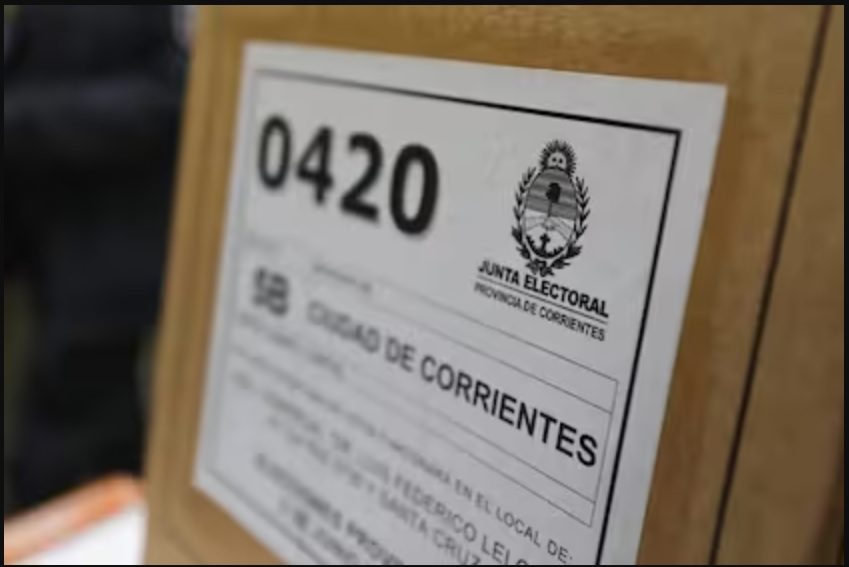 Corrientes cerró la votación y define a su próximo gobernador