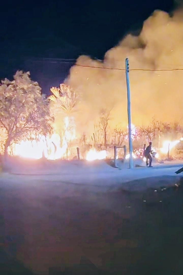 Dos incendios de gran magnitud generaron alarma en Fiambalá