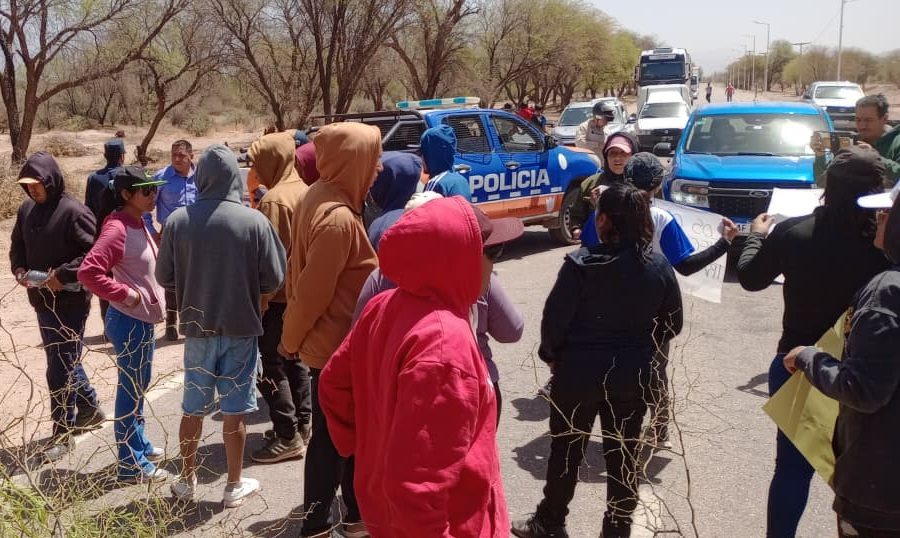 Se levantó el corte en Ruta 60 tras un acuerdo con el Gobierno provincial