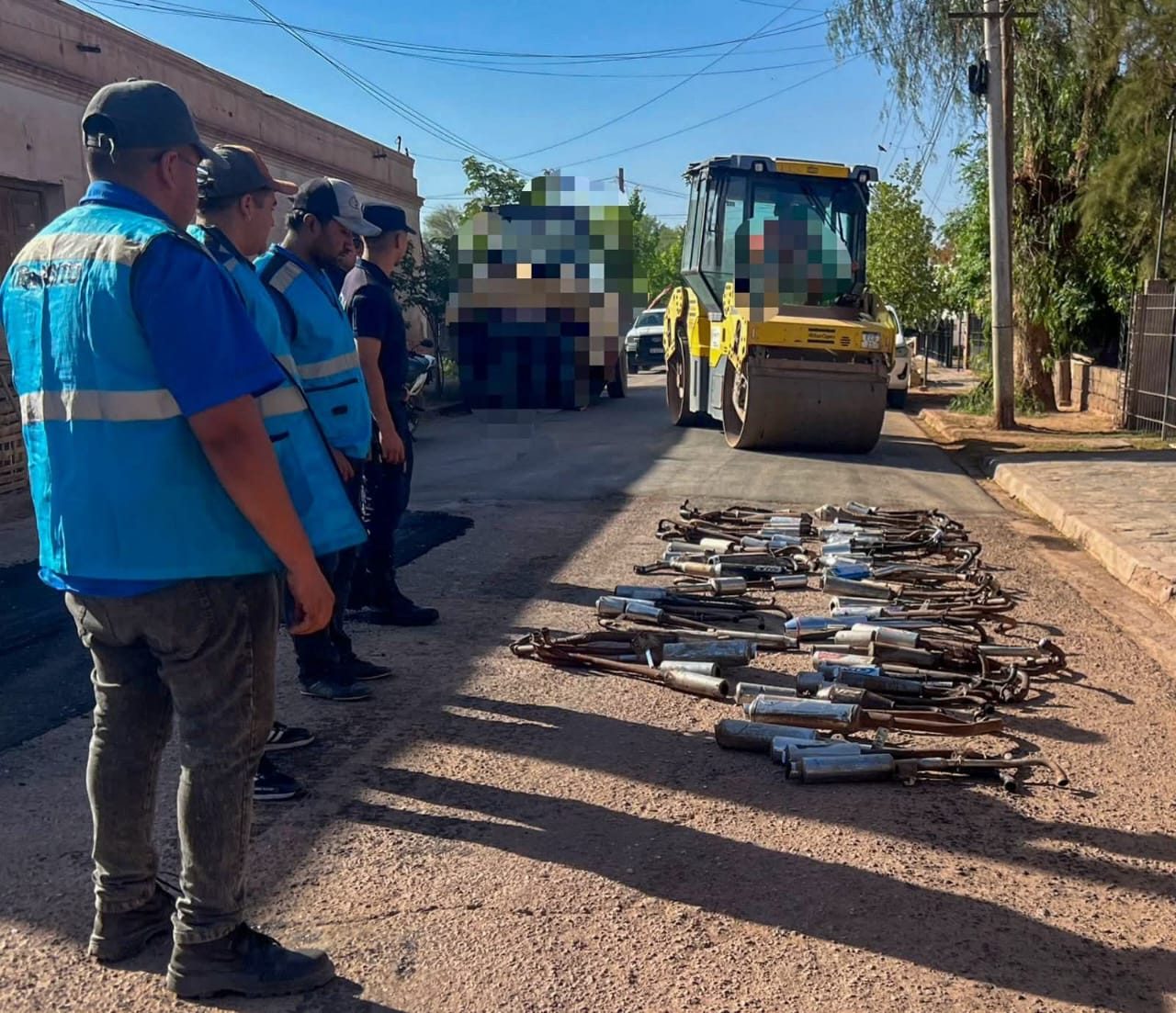 Tinogasta destruyó 98 escapes ilegales: tolerancia cero al ruido excesivo