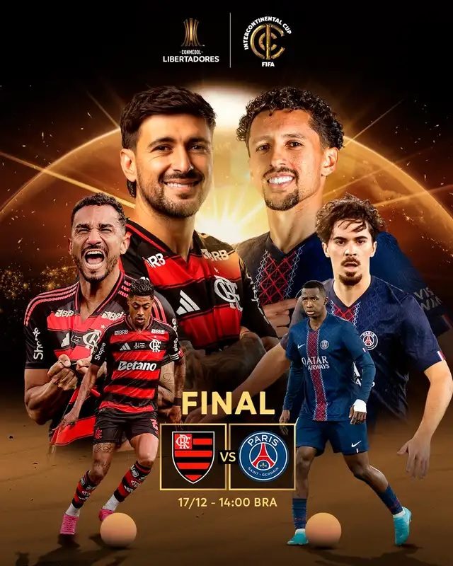 Desde las 14, Flamengo y PSG definen la Copa Intercontinental en Qatar