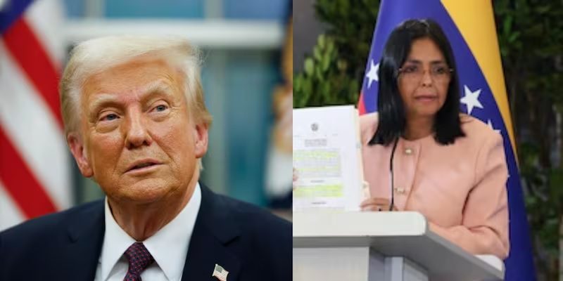 Trump dice que la relación con Delcy Rodríguez es “buena” y que EE. UU. supervisará la transición en Venezuela por “mucho más tiempo”
