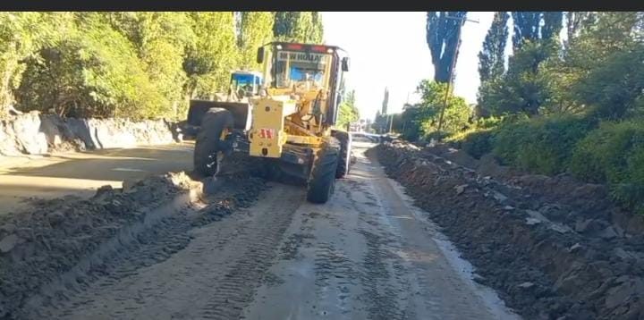 Cortan el tránsito en Ruta 40 a la altura de Punta de Balasto